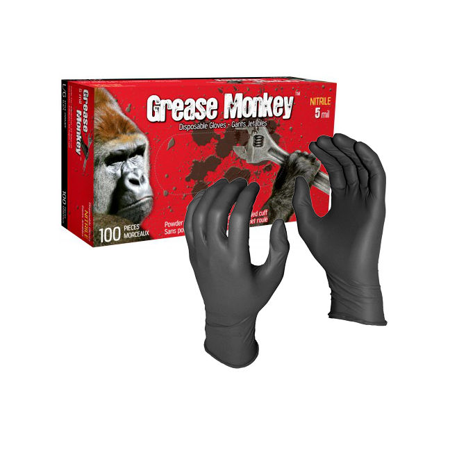 Watson Gloves Grease Monkey 5554PF 5mil Nitrile