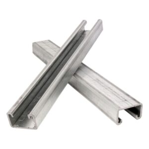 1" x 1-5/8″ 12 Gauge Shallow Solid Strut Channel