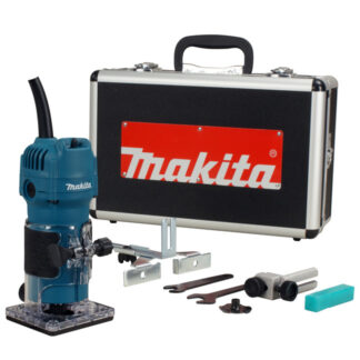 Makita 3709X 1/4" Laminate Trimmer With Aluminum Carrying Case