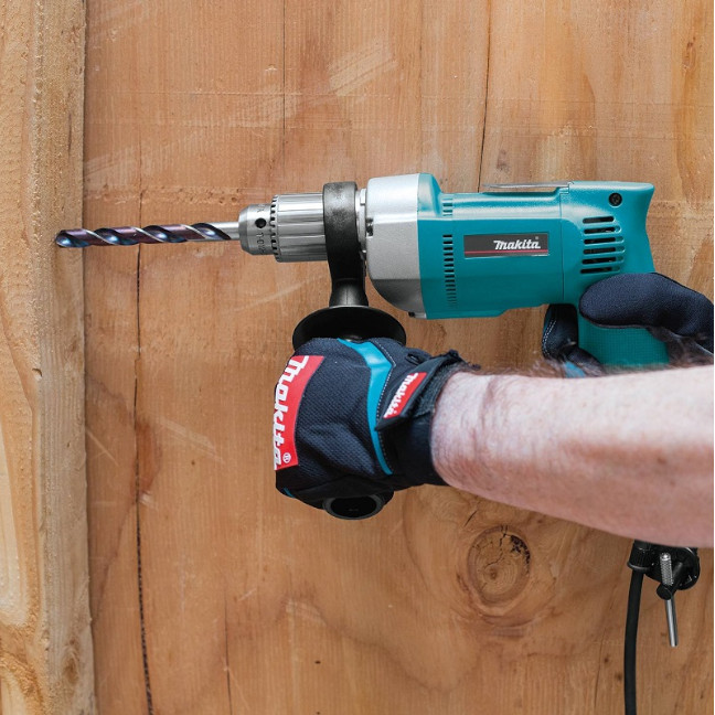 Perceuse électrique Makita 6302 – Vitesse Variable, Mandrin 1/2″, Modèle D’occasion En état De Marche