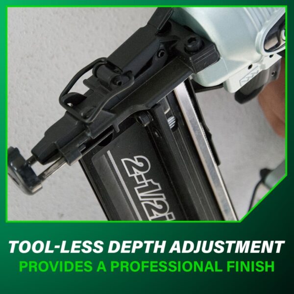 Metabo HPT NT65M2S 2-1/2" 16 Gauge Finish Nailer