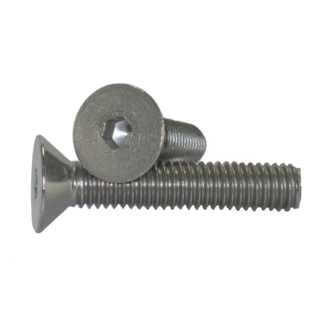 3 8 16 Flat Head Socket Cap Screws Stainless Steel