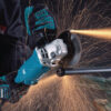 Makita GA5020Y 5" Angle Grinder with Electric Brake and Two-Stage Safety Trigger Switch