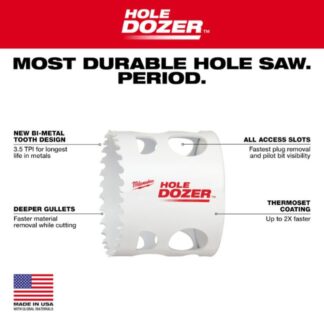 49-22-4175 HOLEDOZER General Purpose Hole Saw Kit 15-Piece