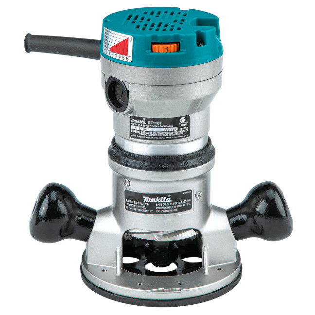 Makita RF1101 1/2" 2-1/4 H.P. 1/2" 2-1/4 Variable Speed H.P. Router
