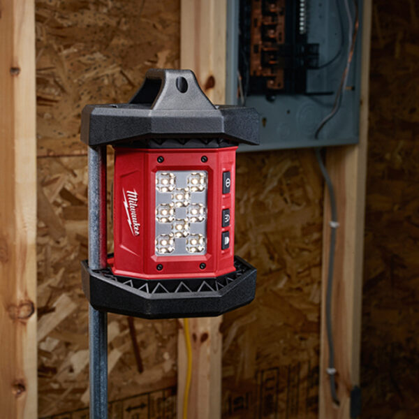 Milwaukee 2361-20 M18 LED Flood Light Mounted