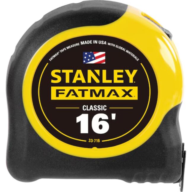 Stanley 33-716 FATMAX Classic 16ft Tape Measure