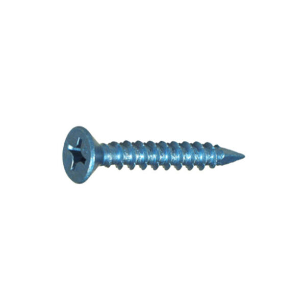 Flat Head Concrete Screw Phillips Drive