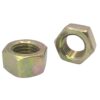 Hex Nut Yellow Zinc