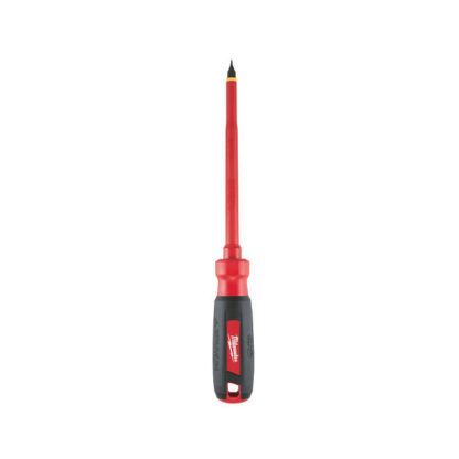 Milwaukee 48-22-2221 1/4" Slotted - 6" 1000V Insulated Screwdriver
