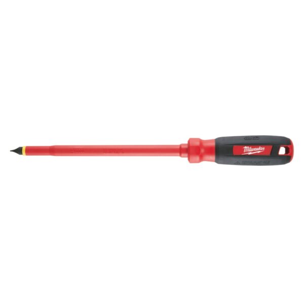 Milwaukee 48-22-2223 3/8″ Slotted – 8″ 1000V Insulated Screwdriver
