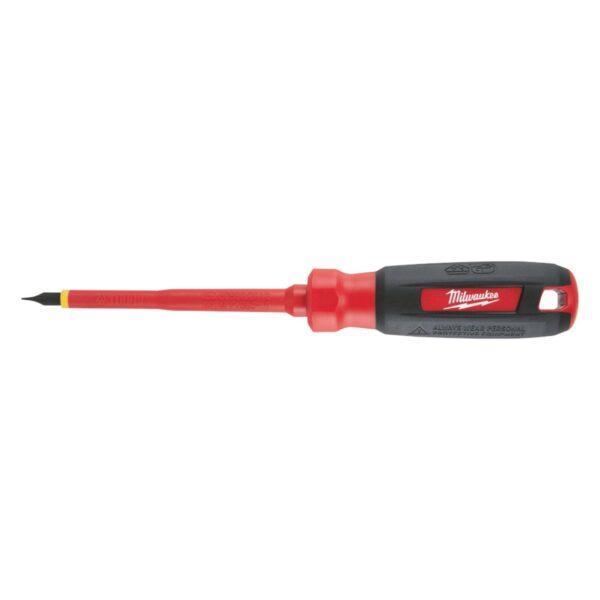 Milwaukee 48-22-2231 3/16" Cabinet - 4" 1000V Insulated Screwdriver