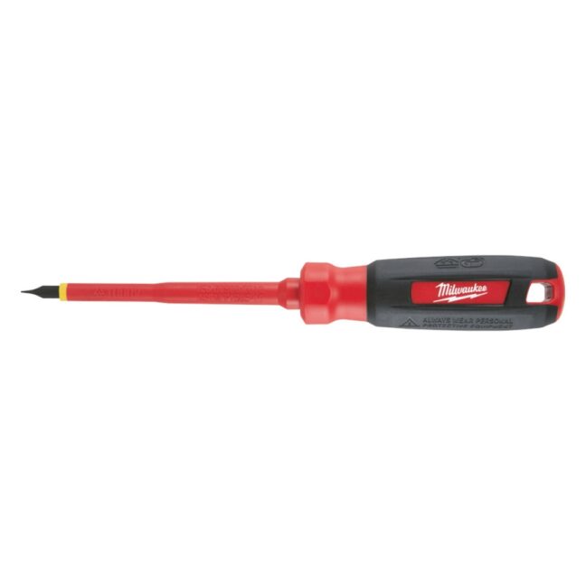 Milwaukee 48-22-2231 3/16" Cabinet - 4" 1000V Insulated Screwdriver