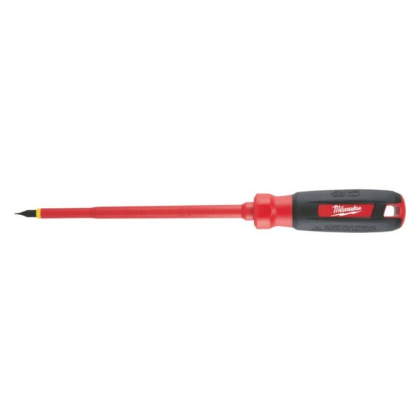 Milwaukee 48-22-2232 3/16″ Cabinet – 6″ 1000V Insulated Screwdriver