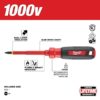 Milwaukee 48-22-2241 #1 ECX - 4" 1000V Insulated Screwdriver