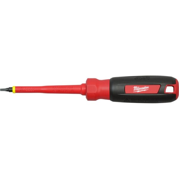 Milwaukee 48-22-2252 #2 Square Drive - 4" 1000V Insulated Screwdriver