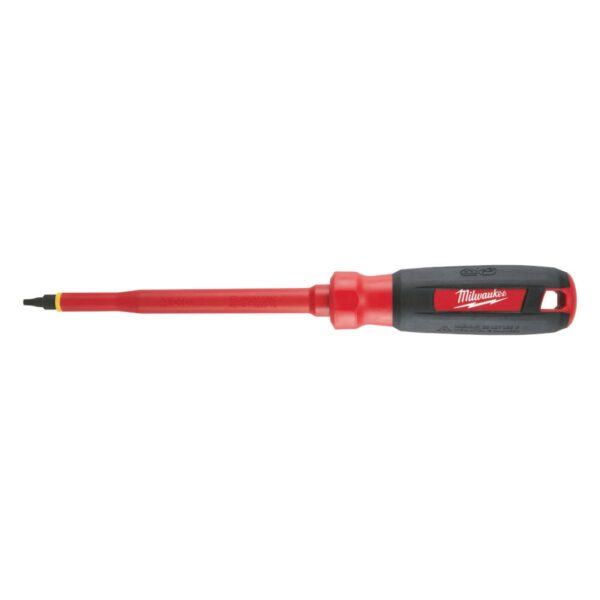 Milwaukee 48-22-2253 #3 Square Drive - 6" 1000V Insulated Screwdriver