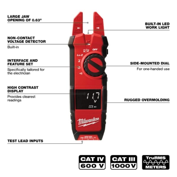 Milwaukee 2205-20 Electrical Fork Tester