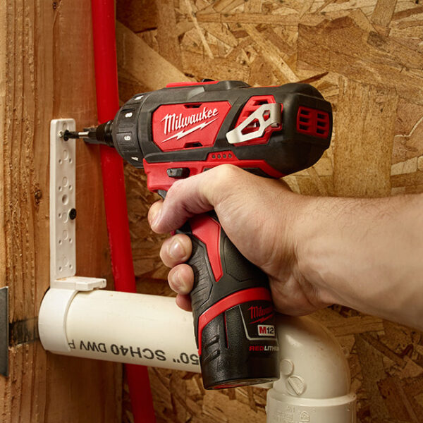 Milwaukee 2406-22 M12 1/4" Hex Screwdriver Kit