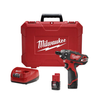 Milwaukee 2406-22 M12 1/4" Hex Screwdriver Kit