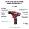 Milwaukee 2407-22 M12 3/8" Drill/Driver Kit