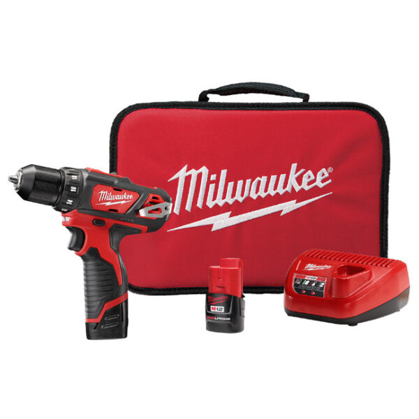 Milwaukee 2407-22 M12 3/8" Drill/Driver Kit Milwaukee 2407-22 M12 3/8" Drill/Driver Kit