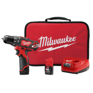 Milwaukee 2408-22 M12 3/8" Hammer Drill/Driver Kit