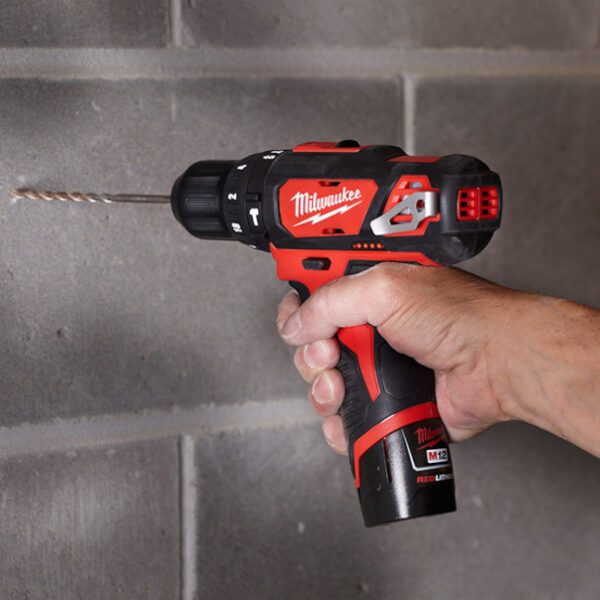 Milwaukee 2408-22 M12 3/8" Hammer Drill/Driver Kit