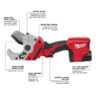 Milwaukee 2470-20 M12™ Cordless Lithium-Ion PVC Shear