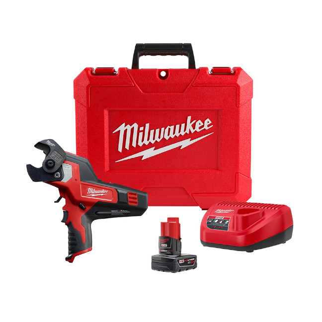 Milwaukee 2472-21XC M12 600 MCM Cable Cutter Kit