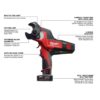 Milwaukee 2472-21XC M12 600 MCM Cable Cutter Kit