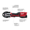 Milwaukee 2473-20 M12 Force Logic Press Tool Kit - No Jaws