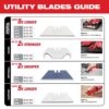 Milwaukee 48-22-1900 General Purpose Utility Blades-100 Pack