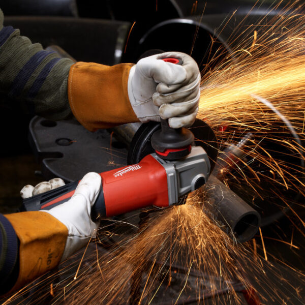 Milwaukee 6161-30 6" Angle Grinder - Paddle Switch, Lock-On