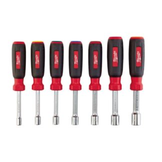 Milwaukee 48-22-2507 Magnetic HollowCore SAE Nut Driver Set 7-Piece