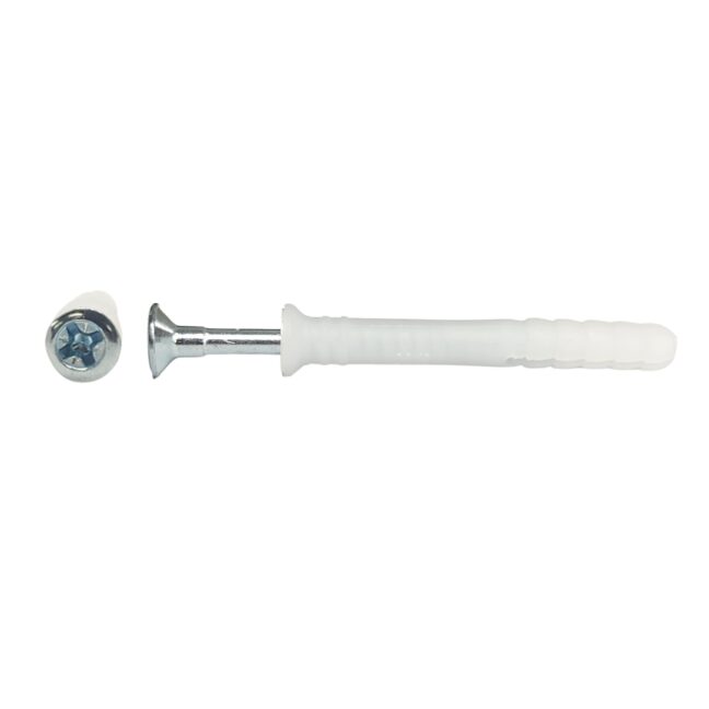 Nylon Drive Screw - Flat Head Phillips