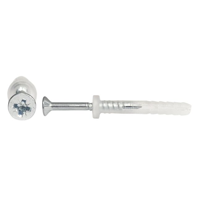 Nylon Drive Screw - Round Head Phillips Drive