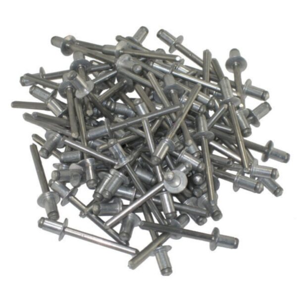 Open End Rivet Dome Head - Stainless Steel Body / Stainless Steel Mandrel