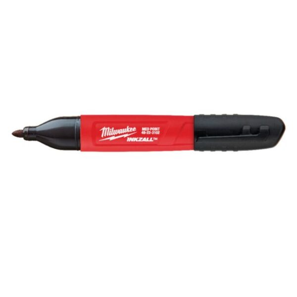 Milwaukee 48-22-3102 INKZALL Black Medium Point Marker