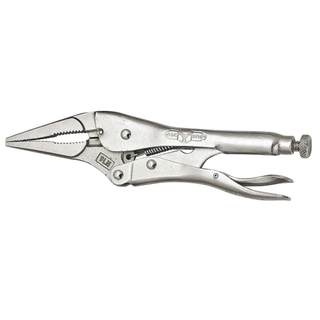 9 LONG NOSE VISE-GRIP LOCKING PLIERS WITH WIRE CUTTER V9LN