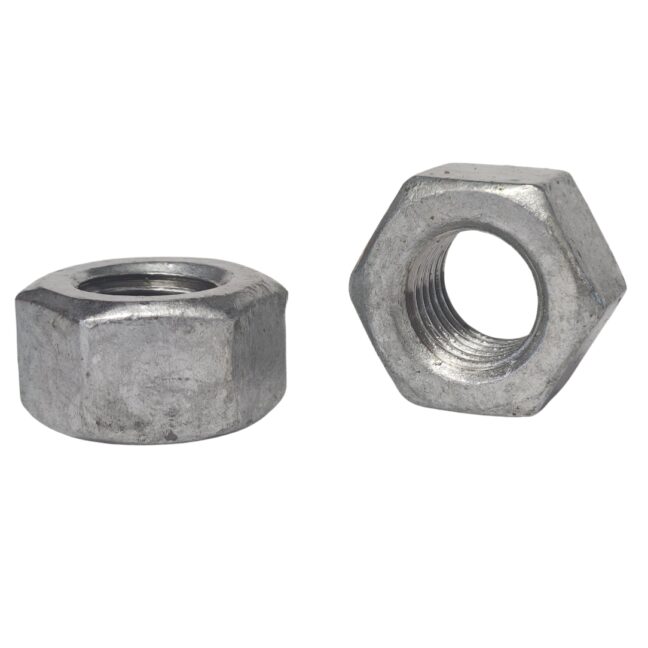 Heavy Hex Nuts Galvanized - (NC) Coarse Thread