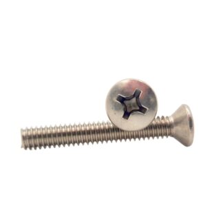 Machine Screw Oval Head Phillips Stainless Steel