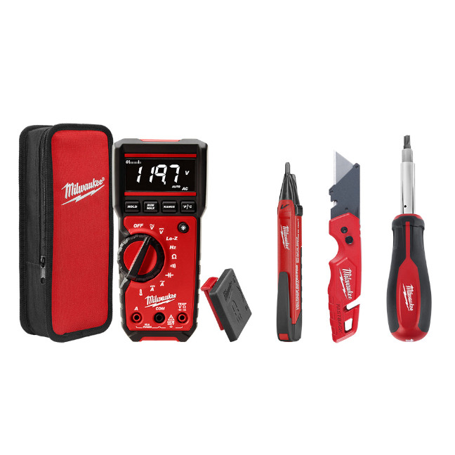 Milwaukee 2220-20 Electrical Combo Kit BC Fasteners  Tools