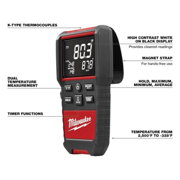 Milwaukee 2270-20 Contact Temp Meter