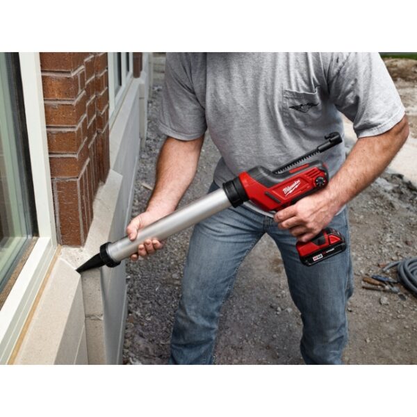 Milwaukee 2642-21CT M18 Cordless Aluminum Barrel Caulking Gun Kit