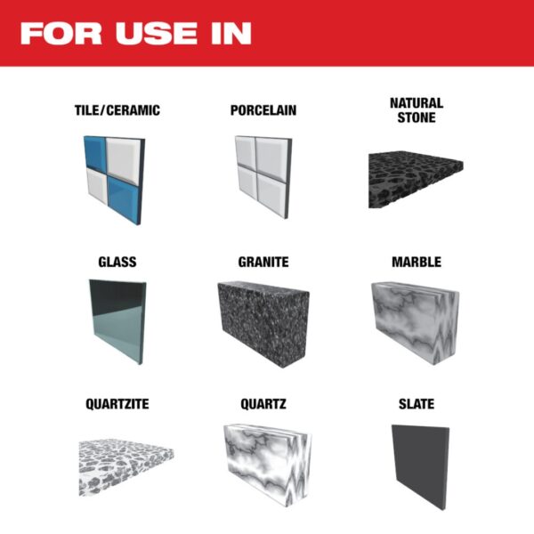 Milwaukee 49-56-0515 3/4″ DIAMOND MAX™ Diamond Grit Hole Saw Bit