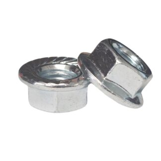 Serrated Flange Nut Zinc - (NC) Coarse Thread