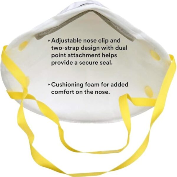 3M 8210 N95 Disposable Particulate Respirator 20-Pack