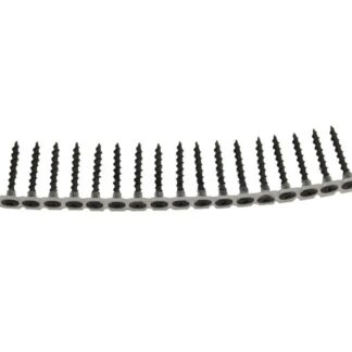 #6 x 1-1/4" Collated Bugle HeadDrywall Screws Black Phosphate