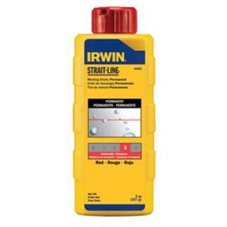 Irwin 64902 8oz Red Permanent Marking Chalk